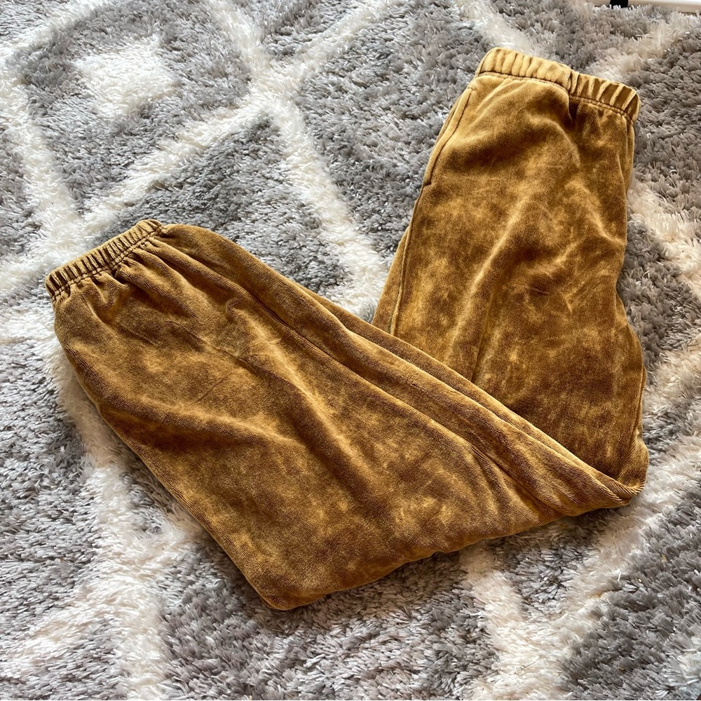 Fashion Nova Velvet Joggers